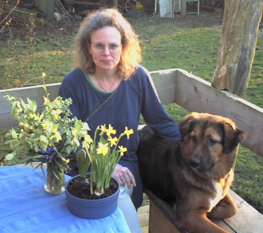 auf dem Küchenbalkon